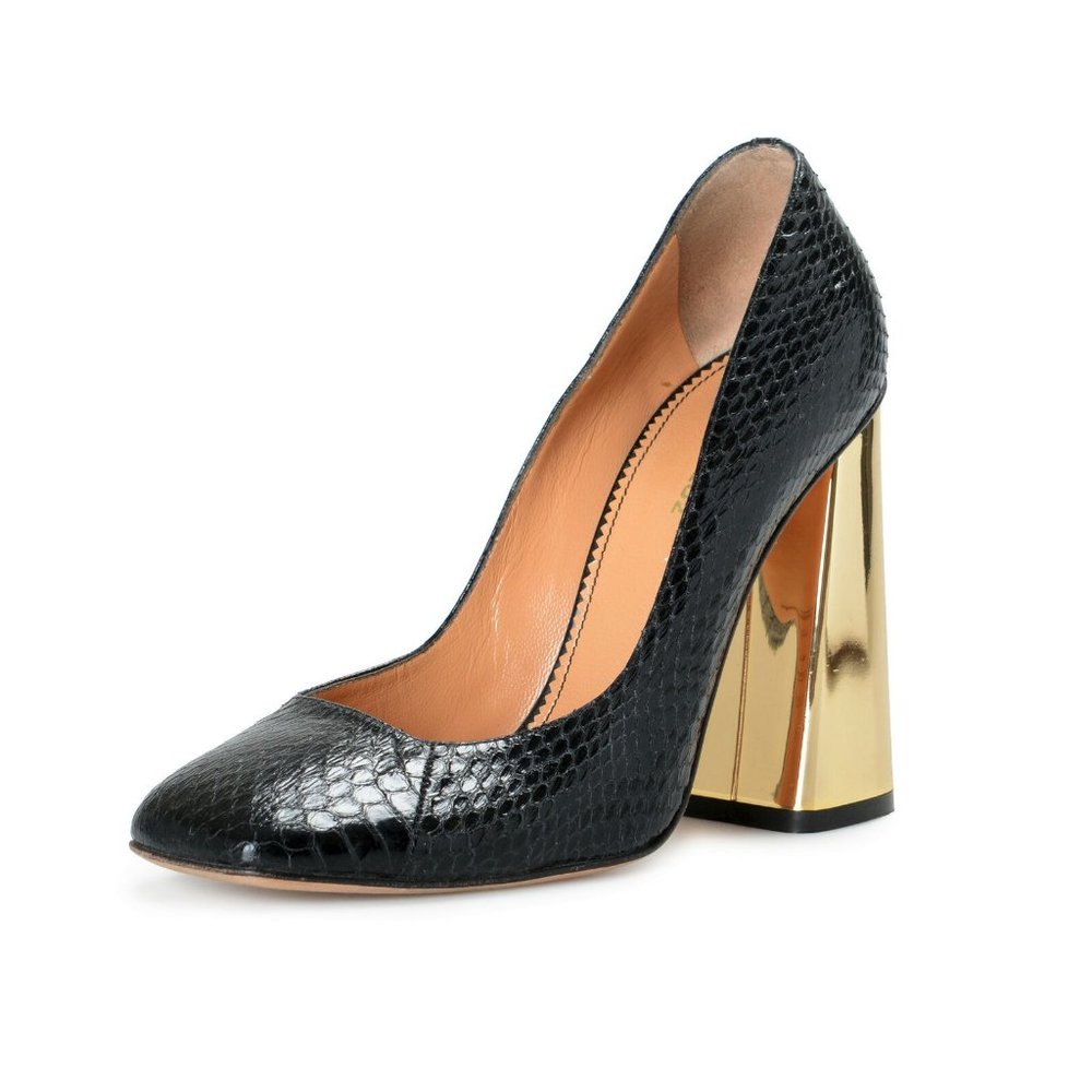 Dsquared2 Women's Python Leather High Heel Pumps